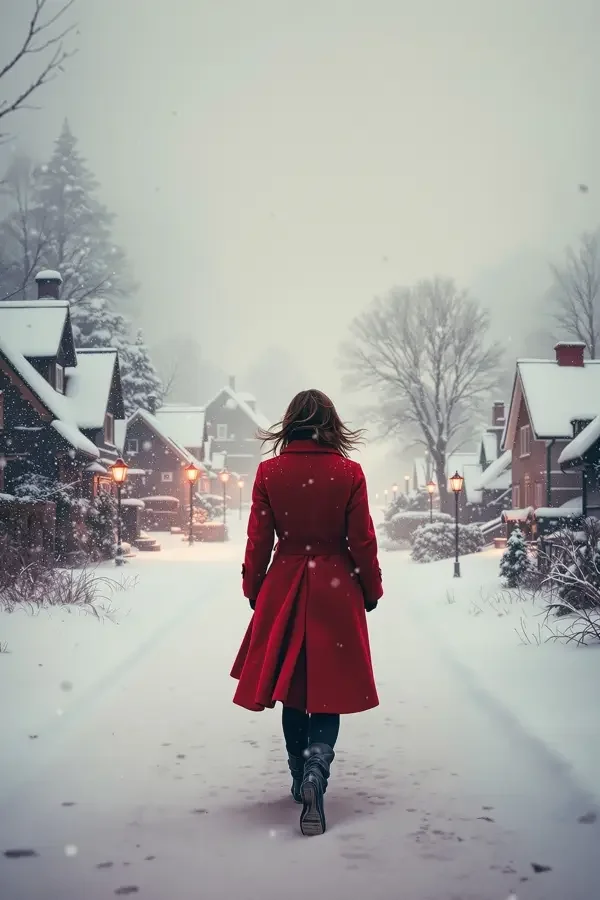 禁果AI短剧无广告《雪落无声》海报